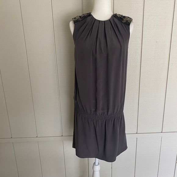 TED BAKER Grey Sequin Top - Picture 3 of 7